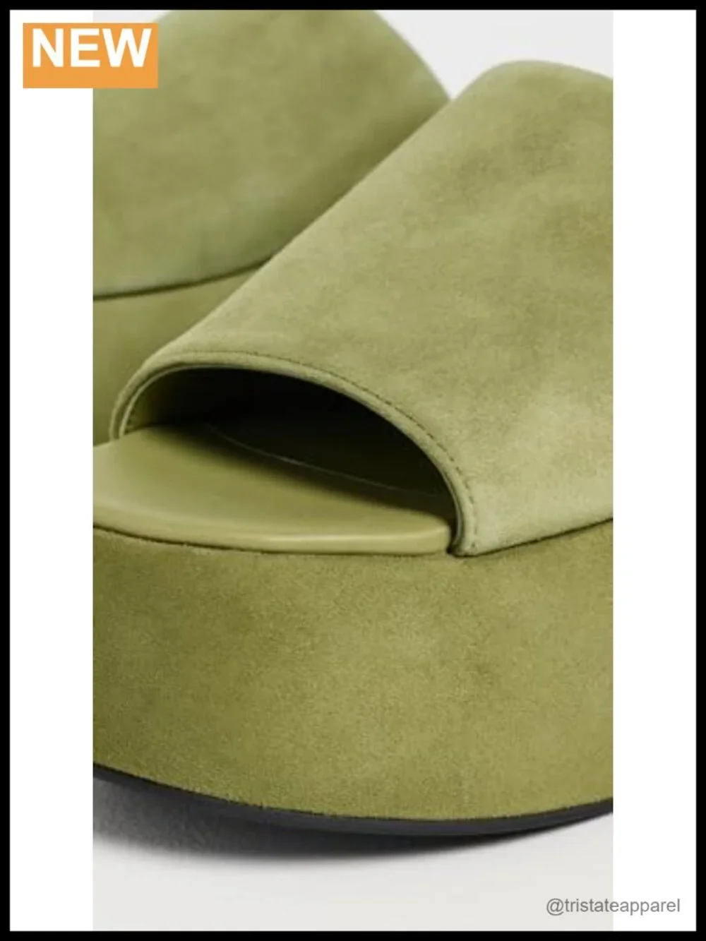 N/A suede platform